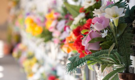 Vente de composition de fleurs de dessus de cercueil à Saint-Saturnin-lès-Avignon