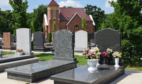 Vente de composition florale artificielle pour cimetière à Monteux